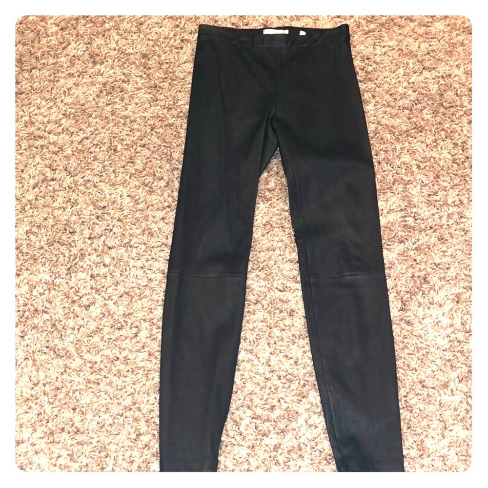 NWOT VINCE 100% leather leggings